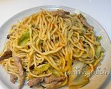 媽媽的古早味 香菇肉絲炒麵的食譜步驟10照片