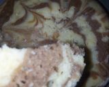 A picture of step 8 of Marble cake💖.