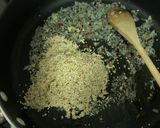 A picture of step 1 of Prawn and Quinoa.