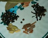 A picture of step 1 of Mix veg fried rice.