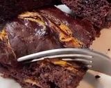Φωτογραφία βήματος 2 της συνταγής Brownies με 3 μόνο υλικά 🥁 120 kcal / κομμάτι μόνο 😎