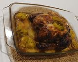 Foto del paso 6 de la receta: Fricandó Exprés de Pollo Asado con Néctar de Ciruelas y Patatas Fondant al Pimentón