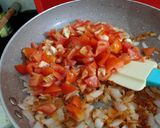 A picture of step 2 of Tomato Chutney.