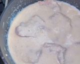 Foto del paso 4 de la receta: Filetes de cerdo en salsa de queso