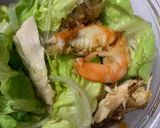 Hình bước làm 4 của món Gỏi gà hành Tây
