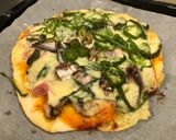 Hình bước làm 14 của món Pizza của anh xã (có video trong bước làm)