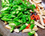 豆乾糯米椒的食譜步驟3照片
