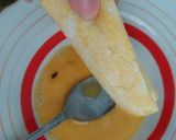 Foto langkah ke 3 dari resep Pisang coklat gulung roti tawar.