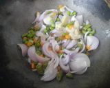A picture of step 1 of Vegetable pulao.