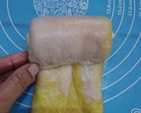 Foto langkah ke 7 dari resep (Sourdough Discard) Roti Tawar Angkak dan Kunyit.