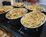 Foto langkah ke 3 dari resep Savoury Bread Pudding.
