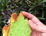 Foto langkah ke 7 dari resep Sponge Cake Pandan Cheese.