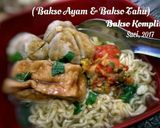 Foto langkah ke 7 dari resep Bakso Komplit (Bakso Ayam) Non keto.