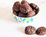 A picture of step 9 of Coffee beans cookies.