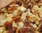 Császármorzsa körtével recept fázis 3 fotója