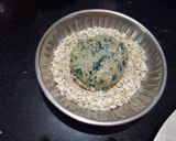 A picture of step 5 of Oats & spinach Kabab.