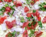A picture of step 6 of Masala Papad.