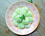 Foto langkah ke 3 dari resep Kelepon Tepung Ketan Isi Gula Merah.