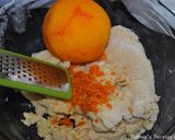 A picture of step 3 of Gata bread (cake).