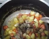 A picture of step 9 of Chinese vegetable rice (Chinese pulao).