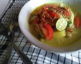 Foto langkah ke 7 dari resep Soto Ceker Kuah Santan.