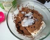 Foto del paso 2 de la receta: Brownie cetogénico helado / Keto brownie choco balls