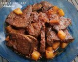 Foto langkah ke 5 dari resep Semur Hati Sapi.
