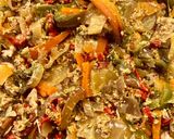 Foto del paso 12 de la receta Pollo al curry con verduras en la crockpot 🍗🫑🍅🥕🌶️