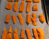 Une image de l'étape 3 de Pâte fraîche au potimarron breseola chèvre et noisettes.