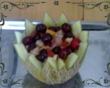 Foto del paso 1 de la receta Cesta de melón con macedonia natural