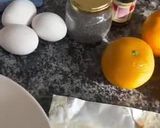 Foto del paso 1 de la receta: Budín de naranja 🍊 y amapolas !