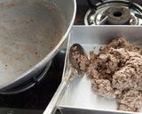 A picture of step 3 of Choco Cinnamon Kalakand.