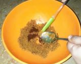 A picture of step 2 of No bake chocolate ceremal tart.