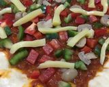 Foto langkah ke 8 dari resep Pizza Simpel.