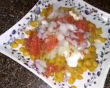 A picture of step 4 of Aloo tikki chat.