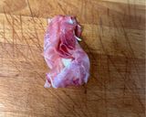 Foto del paso 3 de la receta Flores de calabacín rellenas de queso brie y jamón