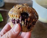 Une image de l'étape 9 de Muffins myrtilles.
