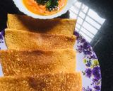 A picture of step 5 of Sprouted grounuts dosai.