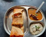 A picture of step 6 of Street style mysoor masala dosa.