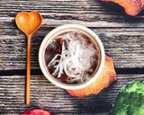 Hình bước làm 4 của món Chè Đậu Đen Trân Châu Cốt Dừa