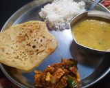 A picture of step 8 of Kadhai paneer.