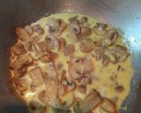 A picture of step 4 of Mushroom Toast.