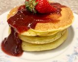 A picture of step 7 of Fluffy Pancakes.
