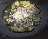 A picture of step 9 of Cabbage manchurian.