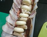 Foto del paso 4 de la receta: Pastel de carne con queso y setas