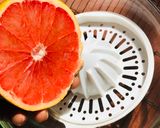 A picture of step 4 of Grapefruit mocktail.
