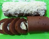 Foto langkah ke 15 dari resep Bolu gulung coklat kukus.