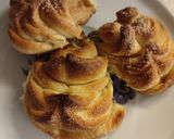 Kürtös kalács tobozok recept fázis 5 fotója