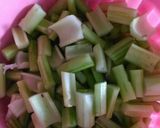 Foto langkah ke 1 dari resep Sayur talas atau lompong+ebi.
