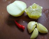 A picture of step 2 of Auntie's Steamed Chicken.